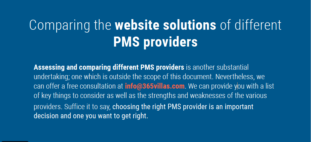 Vacation Rental Website solution