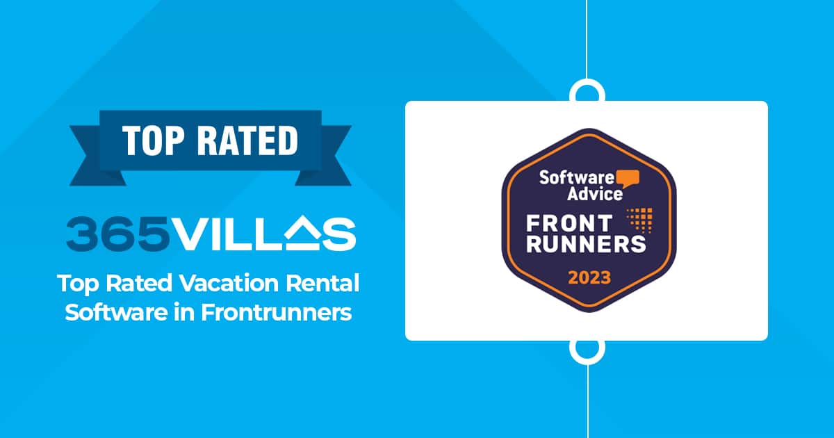 365Villas Recognized as FrontRunner 2023 in Tech Rentals