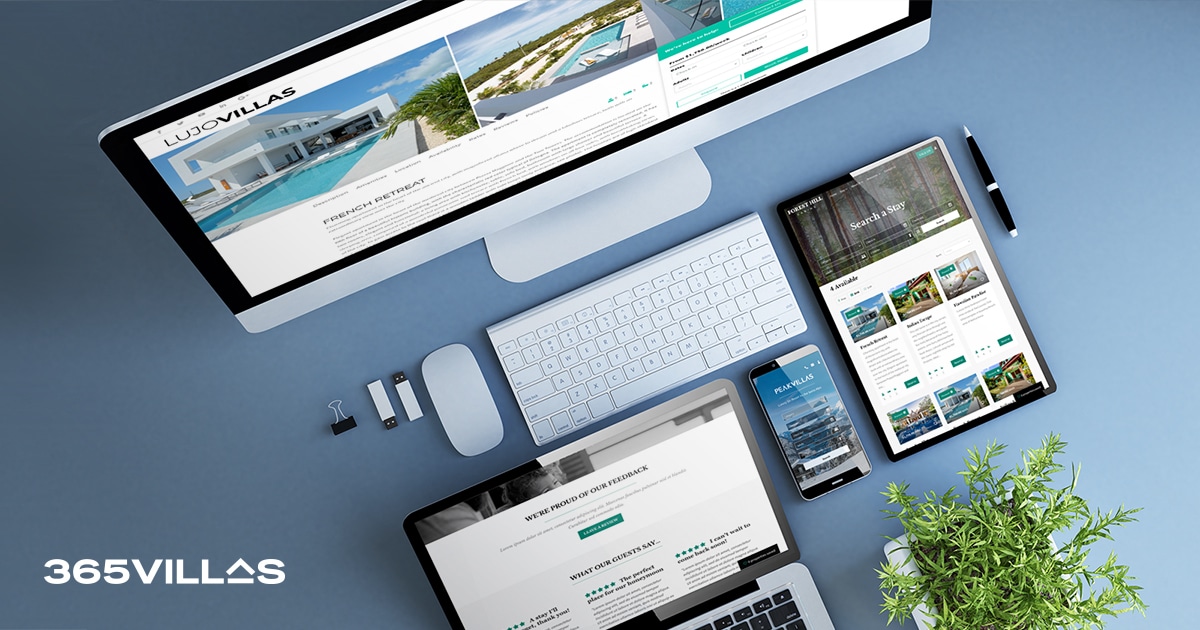 365Villas' innovative website builders for vacation rental businesses.