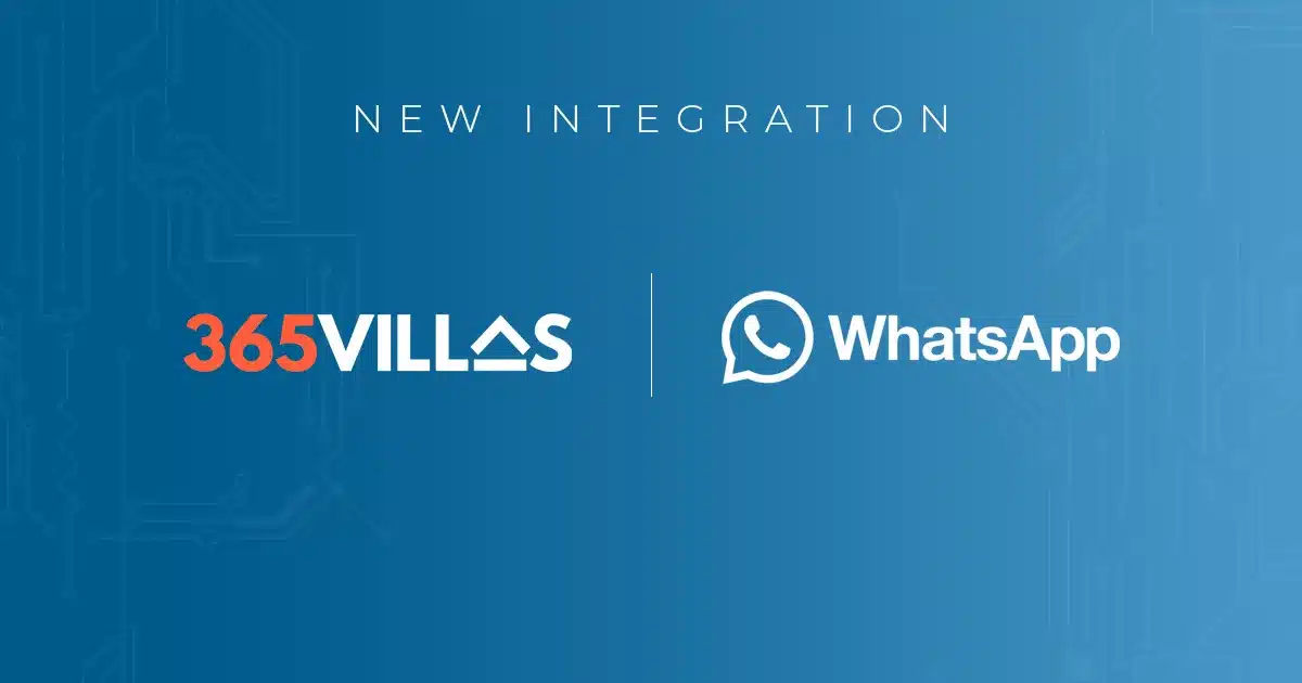 365Villas enhances the guest experience through seamless communication with WhatsApp