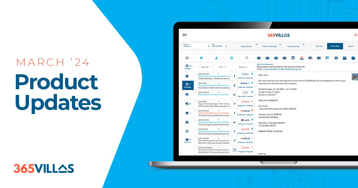 365villas vacation rentals developments