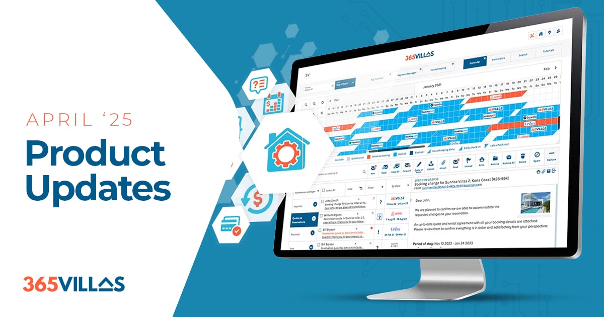 April 2025: GuestWisely Vacation Rental Software Developments