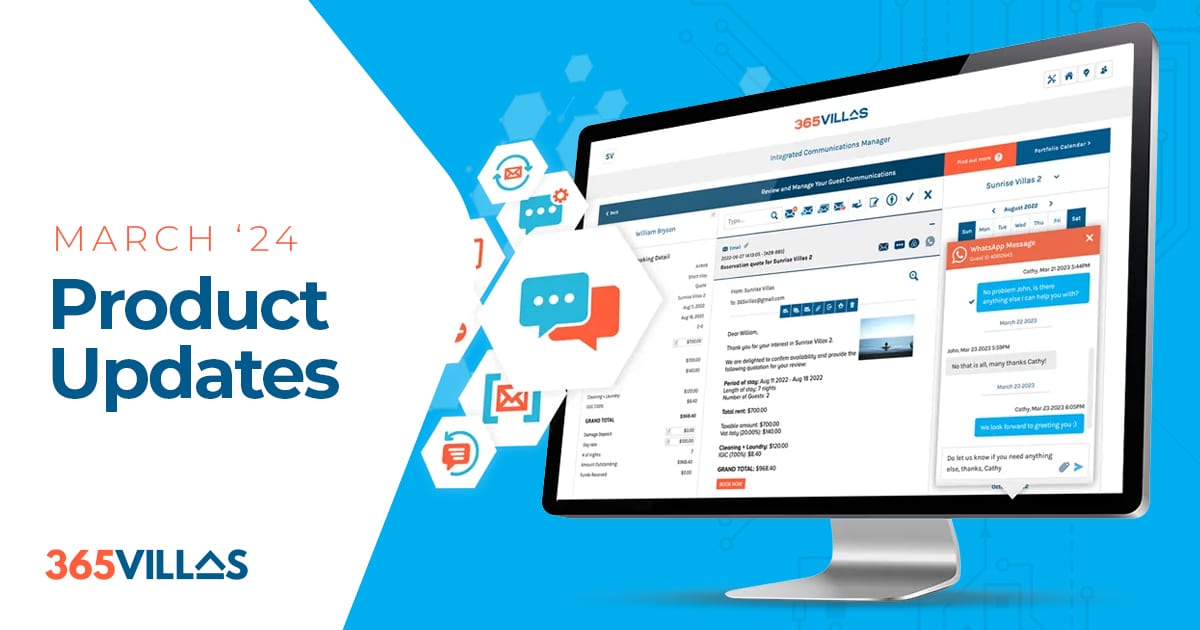 March 2025: GuestWisely Vacation Rental Software Developments