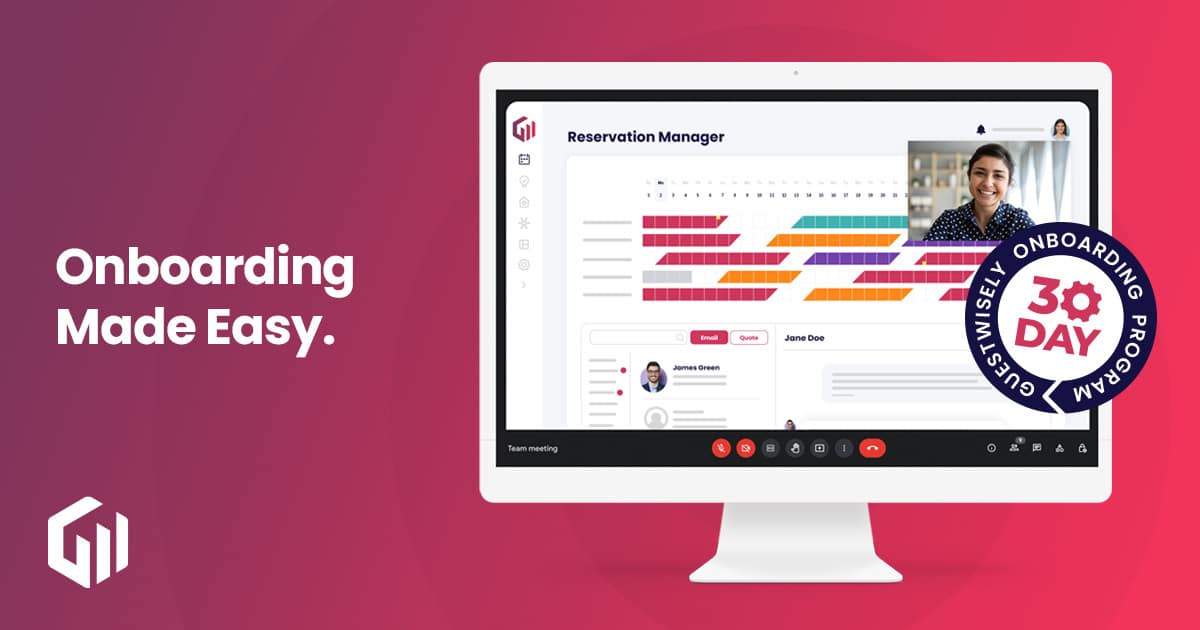 Property managers goes through an onboarding process with GuestWisely
